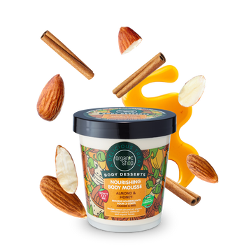 ORGANIC SHOP Body Desserts Mus do ciała Almond_Honey Odżywczy 450 ml